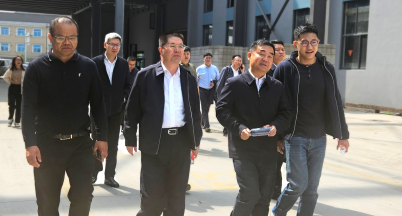 A delegation visitfrom the leaders of Xinjiang Production and Construction Corps，—Accompanied by Secretary Zhang Ying